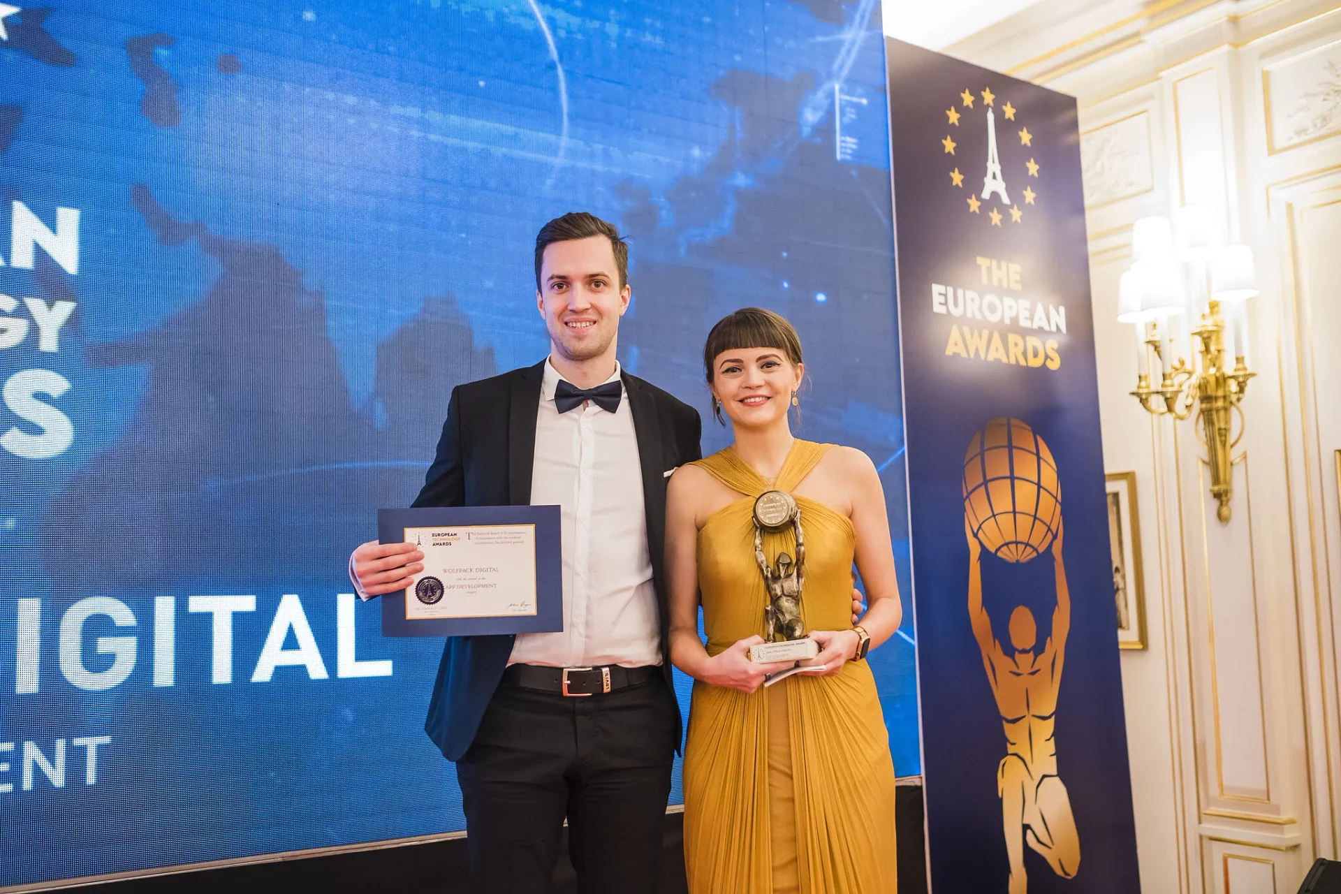 We’ve won the European Technology Awards for App Development